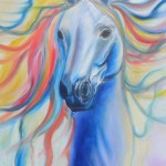 Horse from heaven - 18x24 inches oils on canvas $432